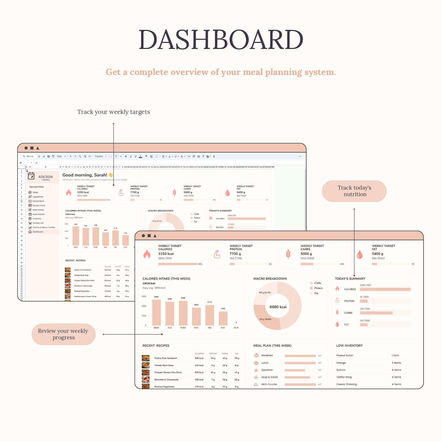 Aureline Meal Planner
